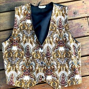 Vintage Nuveau Monde Beaded Vest